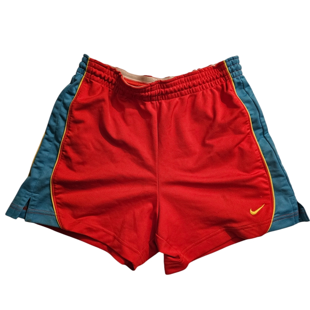 Nike Red, Blue, & Yellow Athletic Shorts